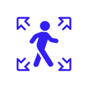 Mobilitätsveränderungen Silver Shield - Icon
