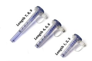 Transport Cannula all sizes shown